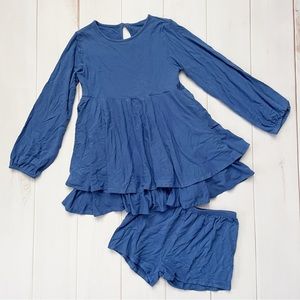 Omi Jo Blue Magic Tunic Set